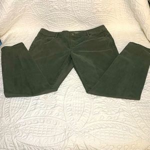 The Limited Denim Legging Jean Sage Green Size 14R
